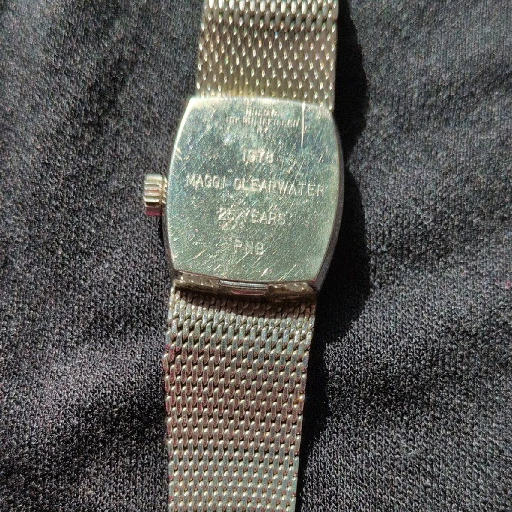 Accutron by Bulova 10k Gold Filled 1970s Vintage Mesh Bracelet Ladies Watch